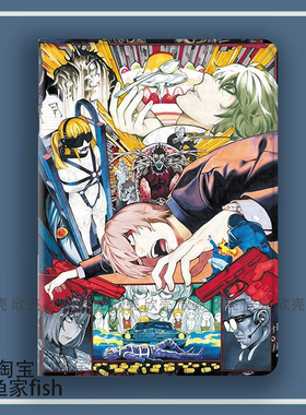 死亡笔记DEATH NOTE适用iPad10.2保护套Air3/4华为matepad Pro11平板mini4/5/6小米6max红米pad荣耀x8pro联想