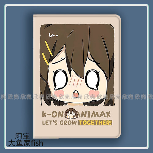 轻音少女K-ON平泽唯适用iPad10.2苹果Pro11寸Air5/6华为matepad10.4小米平板mini7/3保护套vivopad荣耀X8三星