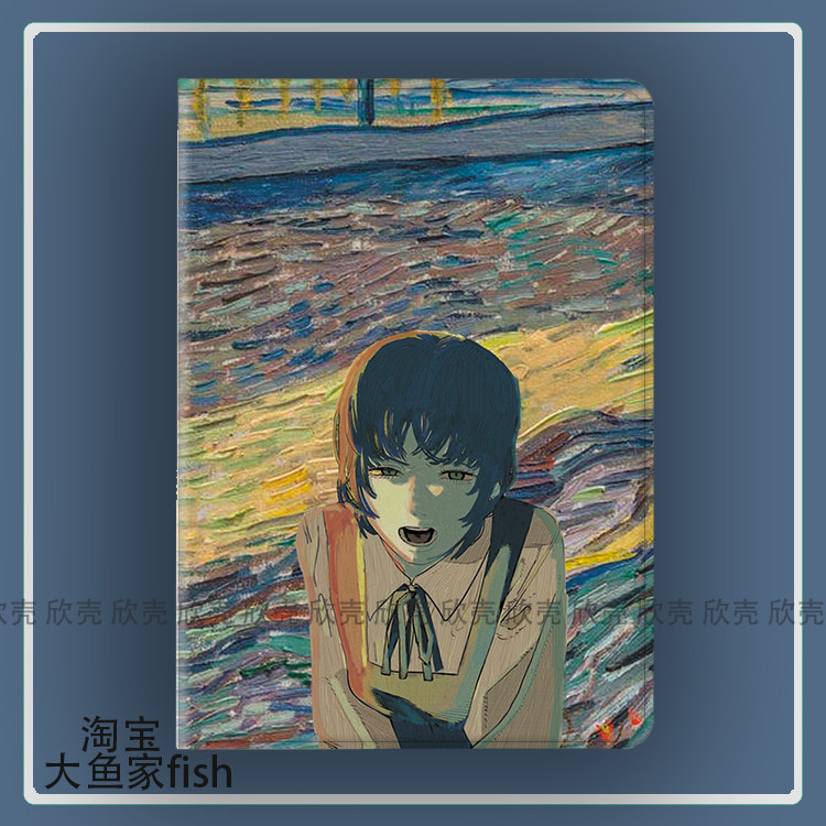 再见绘梨藤本树日系动漫适用iPad10.2苹果Pro11寸Air3/4华为matepad10.8荣耀mini5/6保护套小米56Pro小新plus