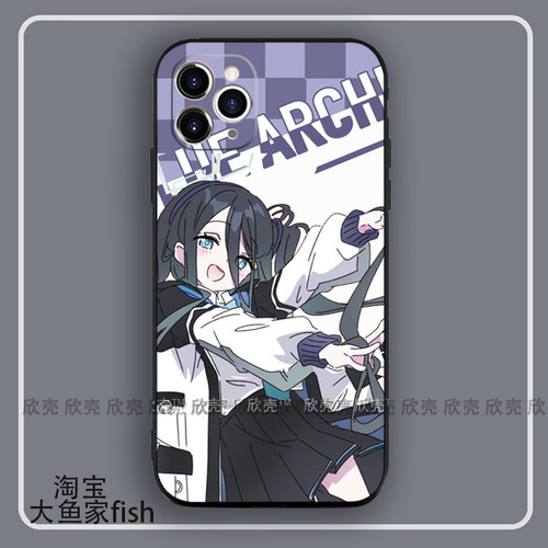 碧蓝档案ARISU爱丽丝周边手机壳适用iphone15promax硅胶8plus苹果14小米12一加ACE华为mate60pro三星s23u荣耀