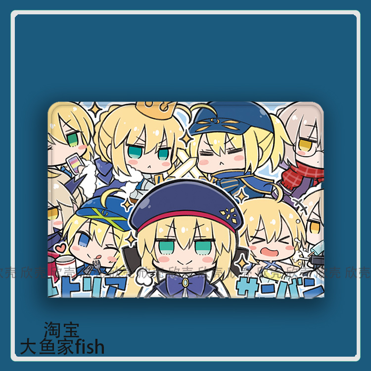 FATE吾王FGO SABERiPad10.2保护套适用Pro11苹果Air3/4华为matepad10.8阿尔托莉mini5/6小米Pro红米pad荣耀v8