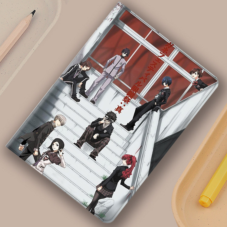 女神异闻录P5适用iPad10.2二次元air3/4动漫Pro11寸mini5/6软壳9.7保护套10.9小米5pro华为matepad11小米5Pro