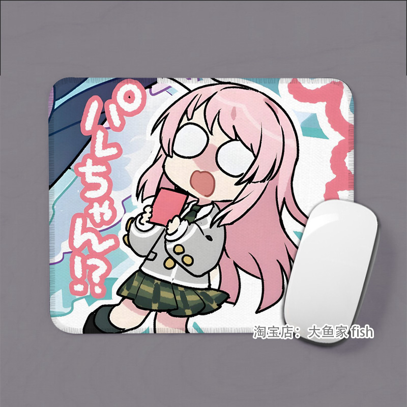 BanG Dream! It's邦邦MyGO千早爱音 小号鼠标垫办公桌垫 锁边防滑
