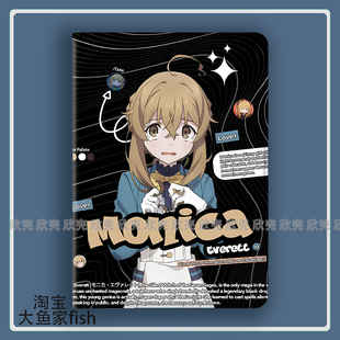 沉默魔女的秘密 莫妮卡适用iPad10.2苹果Pro11寸Air3/4华为matepad10.8平板mini5/6保护套13小米7pro红米SE11