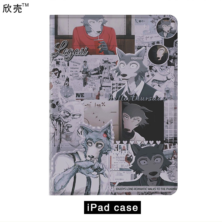 动物狂想曲BEASTARS适用ipad12.9寸air4雷格西pro10.2mini5保护套