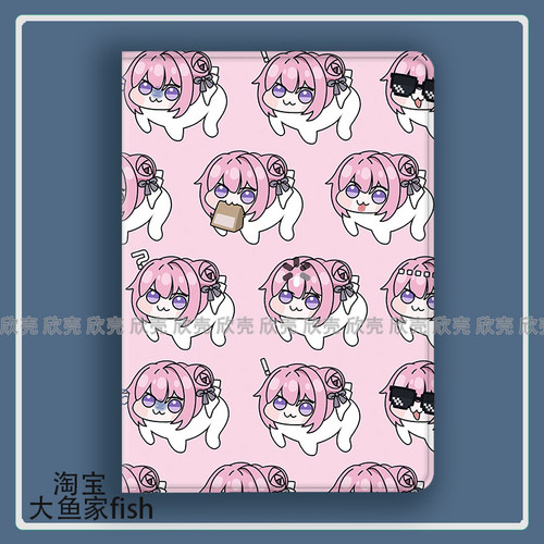 NIKKE胜利女神桃乐丝doro狗适用iPad10.2苹果Pro11寸Air3/4华为matepad10.8平板mini5/7保护套小米6pro荣耀v9