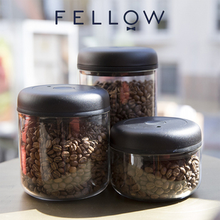 FELLOW ATMOS 真空密封罐不锈钢玻璃储物罐内置真空帮浦