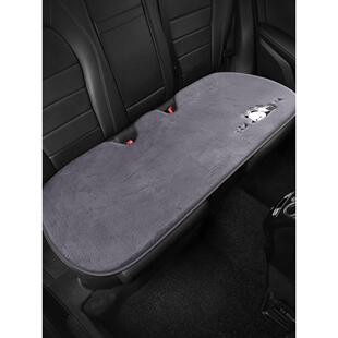 汽车坐垫冬季毛绒座椅垫轻奢高级感2025新款后排车垫座套座垫单片