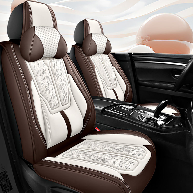 26新款纳帕皮固腰汽车座垫全包围坐垫四季座套座椅套车垫内饰专用