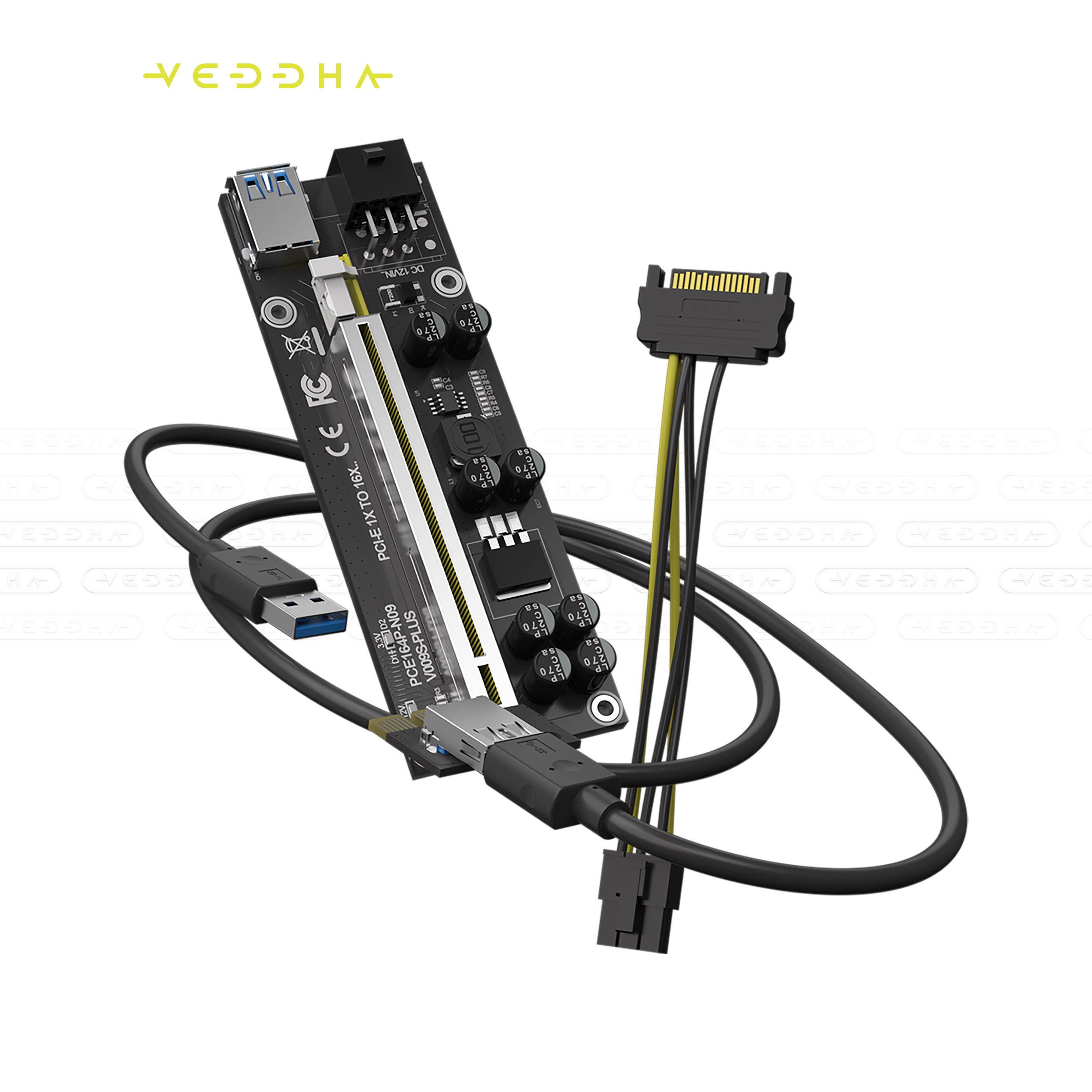 VINDA VEDDHA PCIE EXTENSION CABLE 3090 3080 SPECIAL REINFORCED ADAPTER BOARD FOR HIGH-END GRAPHICS CARD