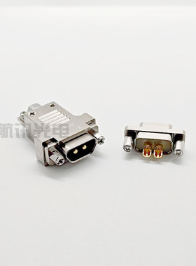 大小电流J30J02P000S0P00插座插头02P020S000S0L00 2芯矩形连接器