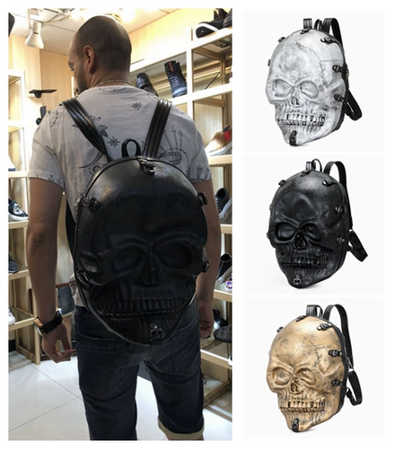 Трехмерный рюкзак для отдыха подходит для мужчин и женщин, сумка, надевается на плечо, из натуральной кожи, 3D, популярно в интернете