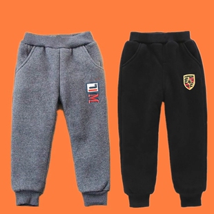 男童裤子秋天款2025中大童休闲裤男孩运动裤儿童薄款大童裤冬天潮