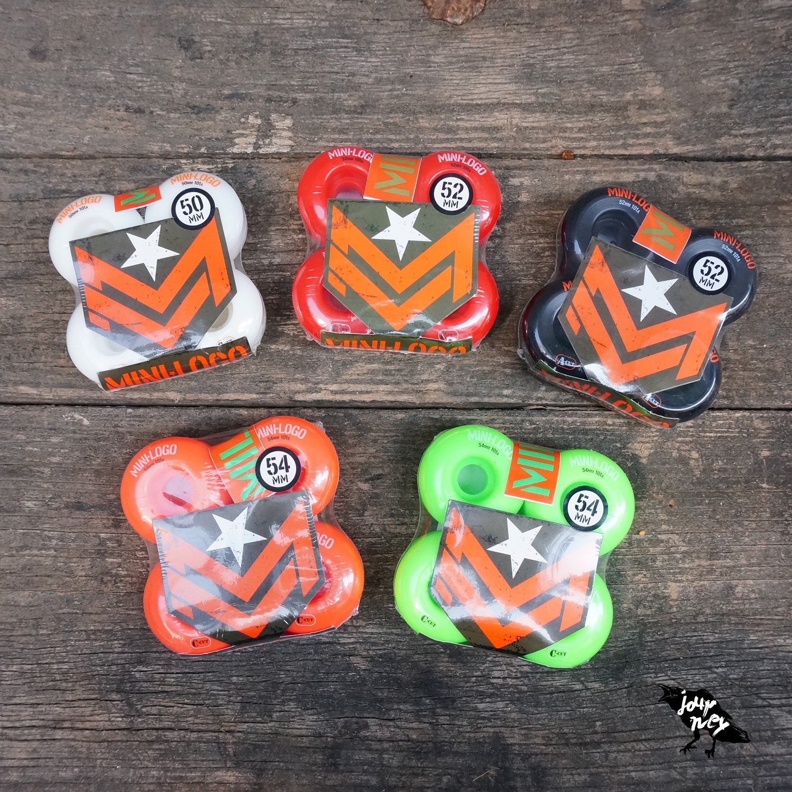 minilogo滑板轮子街式硬轮