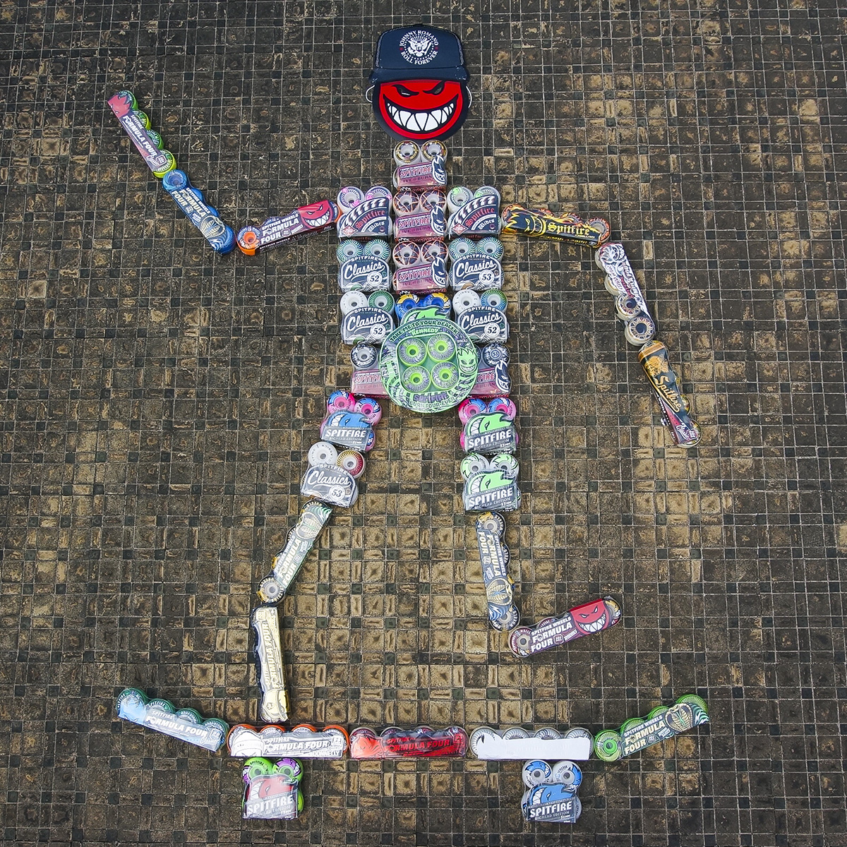 小火人SPITFIRE滑板轮子动作轮