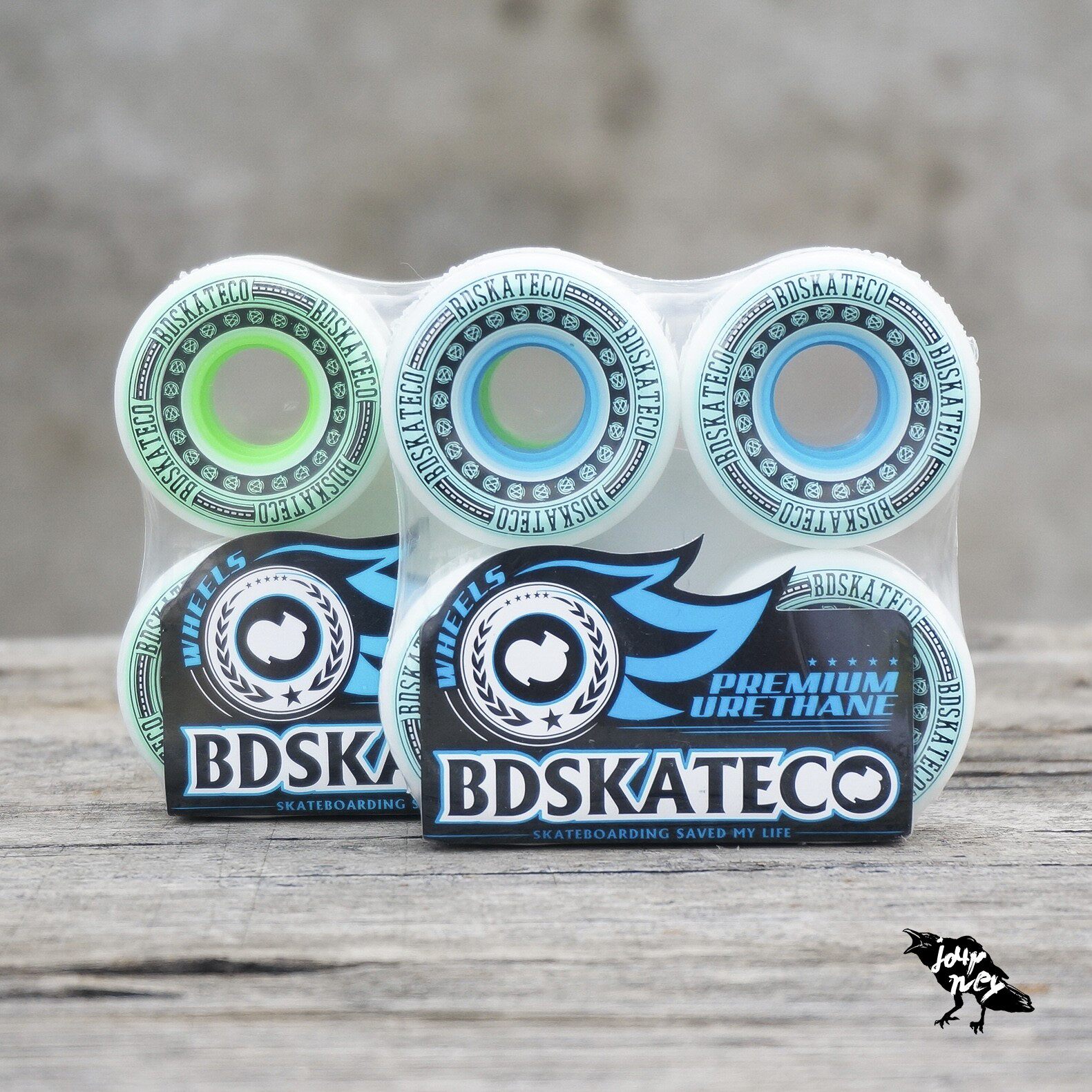 西班牙BD SKATECO滑板轮 全能两用轮 双翘动作板刷街街式轮子 85A