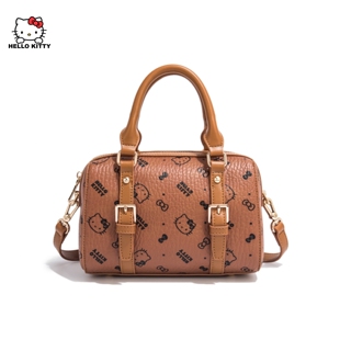 HelloKitty凯蒂猫波士顿包时尚 复古女士手提包轻奢百搭单肩斜挎包