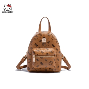 HelloKitty凯蒂猫双肩包复古老花女士背包轻奢高级感通勤迷你书包