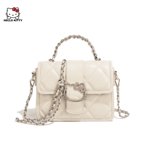 HelloKitty凯蒂猫小方包时尚 百搭女士斜挎包小香风手提单肩链条包