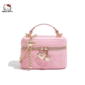 HelloKitty凯蒂猫盒子包链条斜挎包女欧若风多巴胺手提单肩化妆包