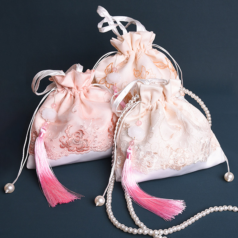 簪娘原创汉服荷包流苏斜跨刺绣古风包包仙女配饰手提绣花随身包女在类目 箱包皮具/热销女包/男包, 女士包袋中 - 来自Buy2taobao.com提供专业的淘宝代购服务