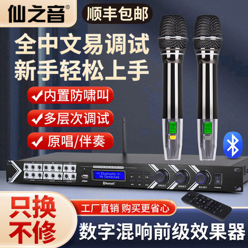 前级效果器KTV舞台家庭娱乐伴奏