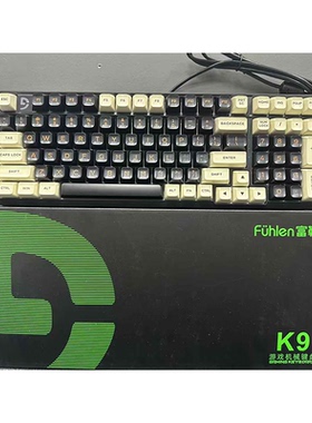 富勒K9有线机械键盘电竞游戏办公家用网咖吃鸡CF电脑笔记本通用
