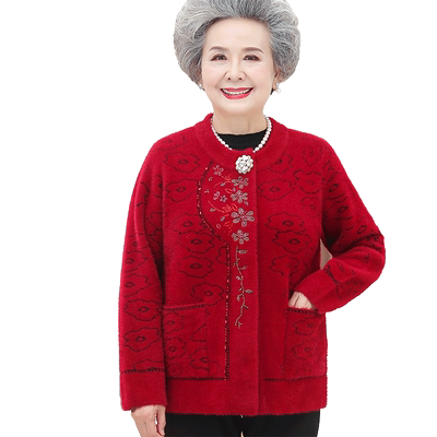 秋冬装外套柔软舒适加肥加大码