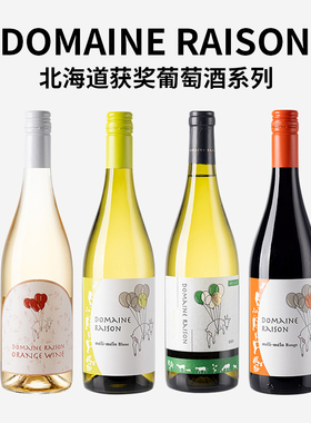 日本进口DOMAINE RAISON干红干白葡萄酒橙酒微醺晚安酒