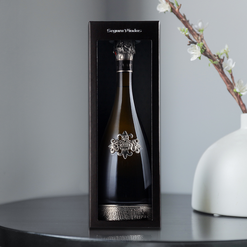西班牙进口cava维达斯古堡典藏起泡酒干型白葡萄酒750ml