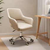 简约创意电脑椅子家用小巧美甲椅学生职员卧室化妆椅办公舒适久坐