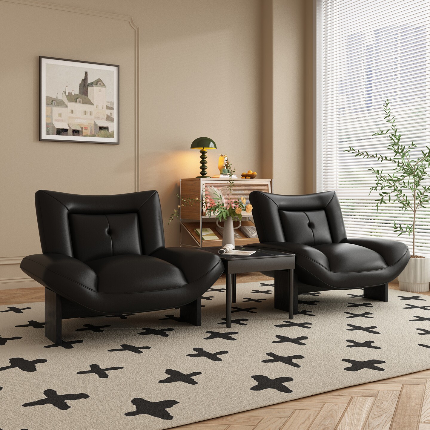 单人沙发椅客厅阳台休闲卧室懒人沙发组合轻奢酒店公寓小户型椅子