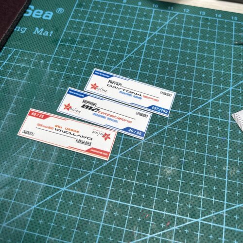 1：64适配 富美  法拉利 812C   812CA   SP3 铭牌  定制铭牌 C版