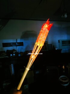 启动道具伏羲壁炉电子火把仿真火炬出租篝火开幕火把节电子火把