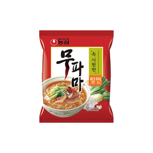 韩国进口食品农心萝卜葱蒜面122g辣味爽口汤面韩式速食方便面泡面