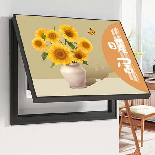 餐厅客厅电表箱装饰画现代