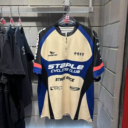 中国李宁×STAPLE骑行短袖上装