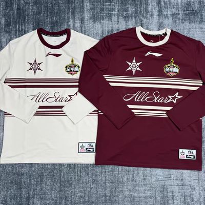 李宁CBA全明星复古长袖文化衫