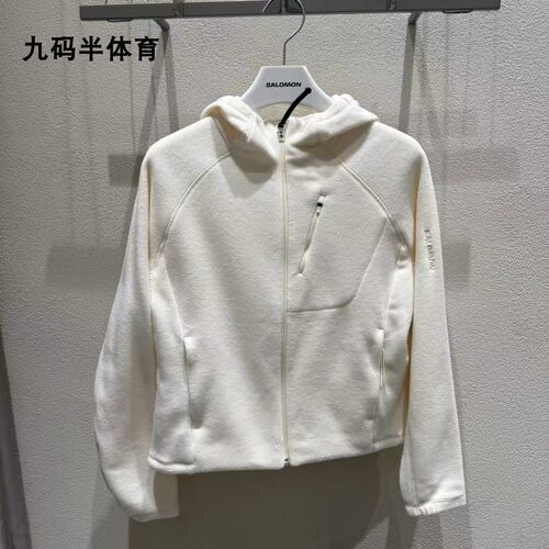 萨洛蒙女子户外徒步保暖抓绒衫