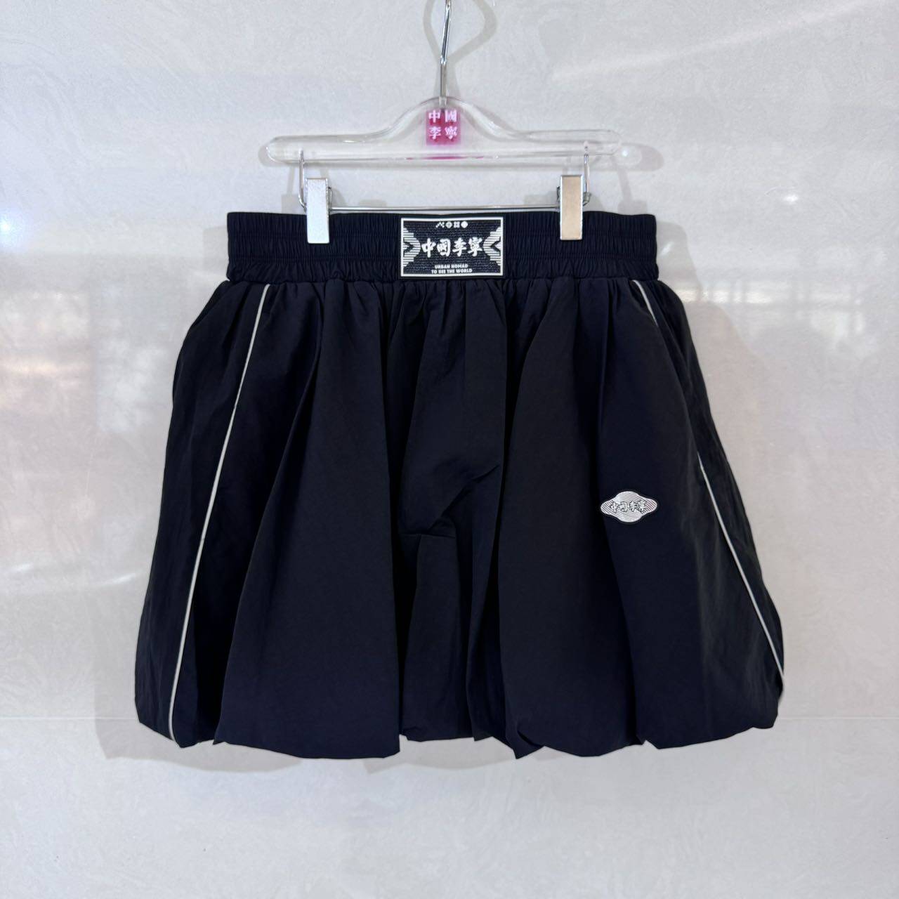 中國李寧女子休閑寬松運動短裙