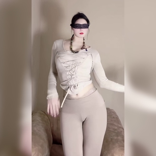 体美缘瑜伽裤女高腰紧身裤莱卡面料显瘦收腰运动裤