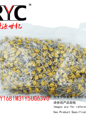 VY1681M31Y5UG63V0 VISHAY原装安全电容器680pF Y760 X500VAC 10%
