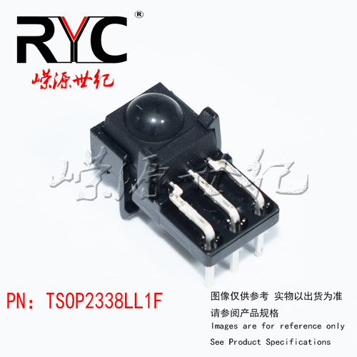 TSOP2338LL1F DIP-3 VISHAY 进口原装 红外接收机Mold 38kHz AGC3