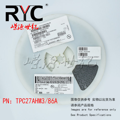 TPC27AHM3/86A TO-277A-3 VISHAY ESD抑制器TVS二极管23.1V 1.5kW