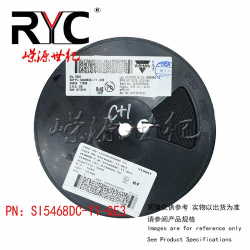 SI5468DC-T1-GE3 ChipFET-8 VISHAY 原装 MOSFET 30V Vds 20V Vgs