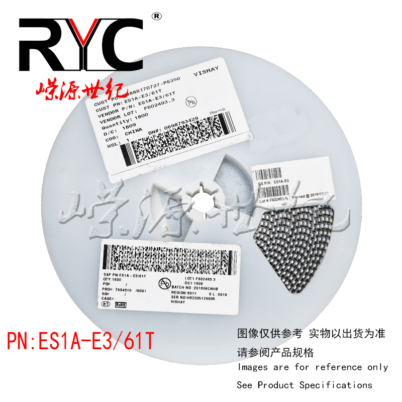 ES1A-E3/61T DO-214AC VISHAY 原装 整流器 1.0Amp 50Volt