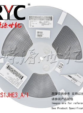 RS1JHE3_A/I DO-214AC VISHAY 整流器 600Volt 1.0A 250ns 37Amp