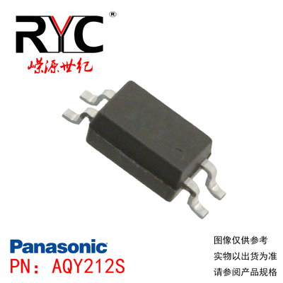 AQY212S SOP-4 Panasonic原装正品现货 贴片 固态继电器-PCB安装
