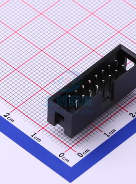 IDC连接器(牛角/简牛) X9555WV-2X08-6TV01 直插,P=2.54mm XKB Co