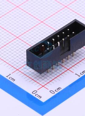 IDC连接器(牛角/简牛) 2.0-2*6P直简牛 直插,P=2mm BOOMELE(博穆